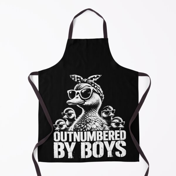 Item preview, Outnumbered By Boys – Funny Boy Mom Duck Mom Design designed and sold by PosiMCreations.