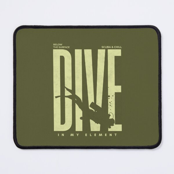 Item preview, Minimalist Retro Dive Aesthetic - In My Element designed and sold by KaBaRen.