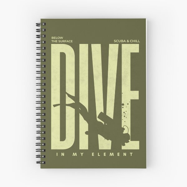 Item preview, Minimalist Retro Dive Aesthetic - In My Element designed and sold by KaBaRen.