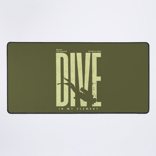 Item preview, Minimalist Retro Dive Aesthetic - In My Element designed and sold by KaBaRen.