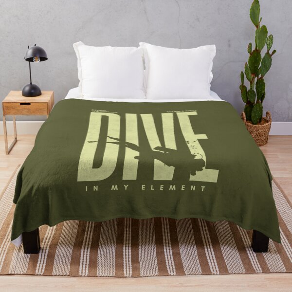 Item preview, Minimalist Retro Dive Aesthetic - In My Element designed and sold by KaBaRen.