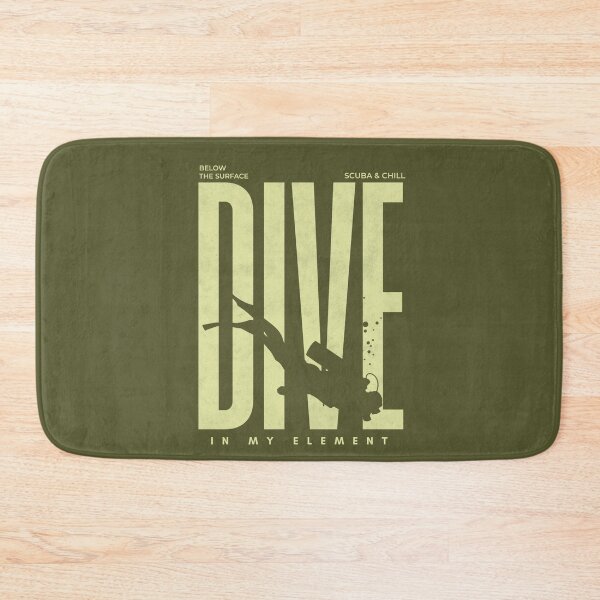 Item preview, Minimalist Retro Dive Aesthetic - In My Element designed and sold by KaBaRen.