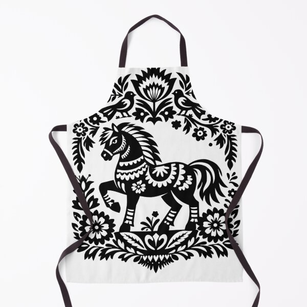 Item preview, Obraz czarno-biały koń designed and sold by Panda bear .