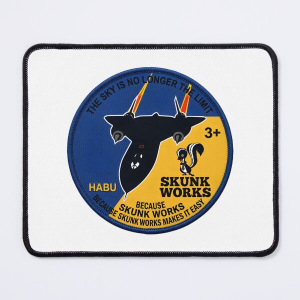Item preview, Lockheed Martin Skunk Works SR-71 Blackbird "Habu" Commemorative Patch designed and sold by CharlieDesings.