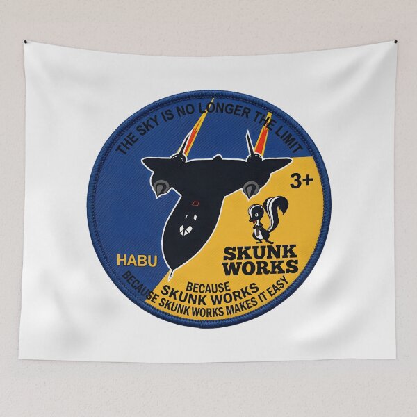 Item preview, Lockheed Martin Skunk Works SR-71 Blackbird "Habu" Commemorative Patch designed and sold by CharlieDesings.