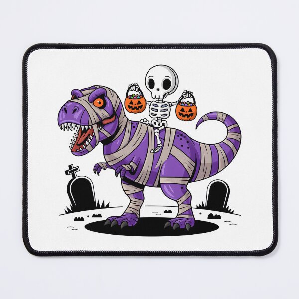 Item preview, Purple Halloween Dinosaur Skeleton designed and sold by Playful-Monster.