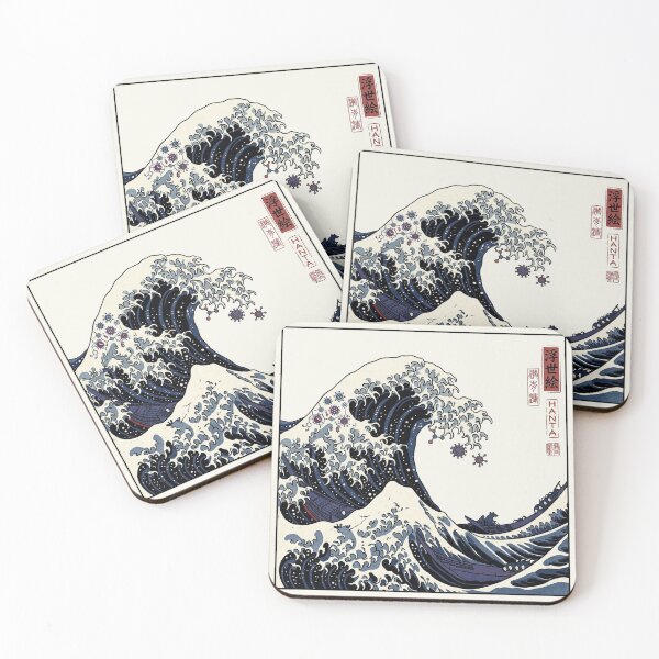 Item preview, Hantavirus Great Wave of Rodents Ukiyo-e designed and sold by DuckOddity.