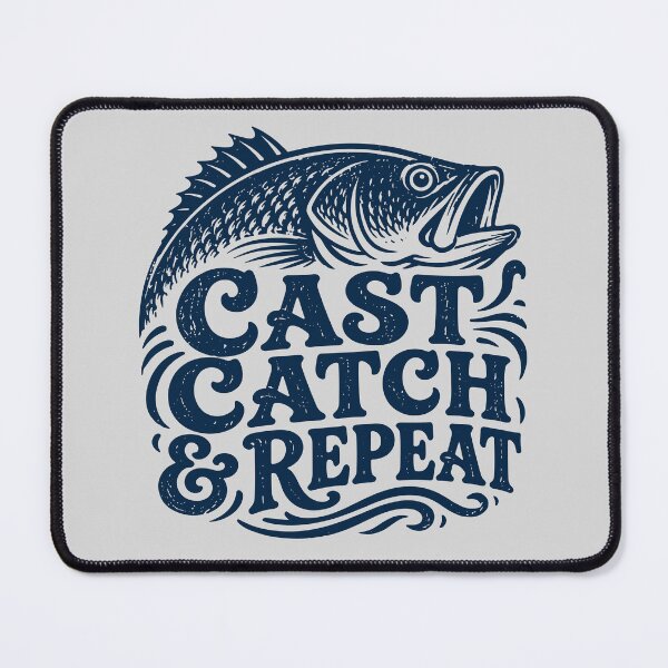 Item preview, Cast Catch & Repeat Vintage Fishing designed and sold by American Spirit.