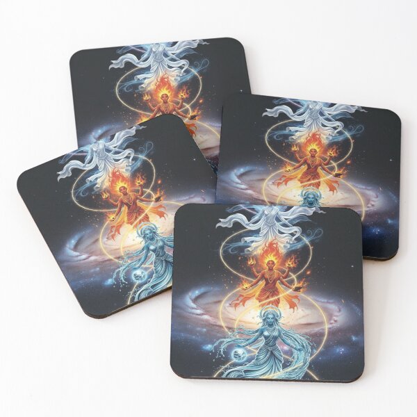 Item preview, The Five Elements Goddesses Cosmic Alignment Art designed and sold by Hou$e of Art .