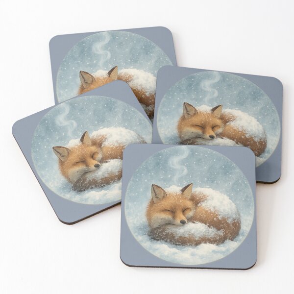 Item preview, Cosy Winter Fox designed and sold by ChirpInc.