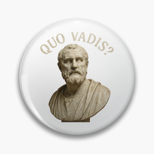 Item preview, Copy of QuoQuo Vadis Latin Quote Classical Philosopher Marble Bust designed and sold by Supergrafix07.