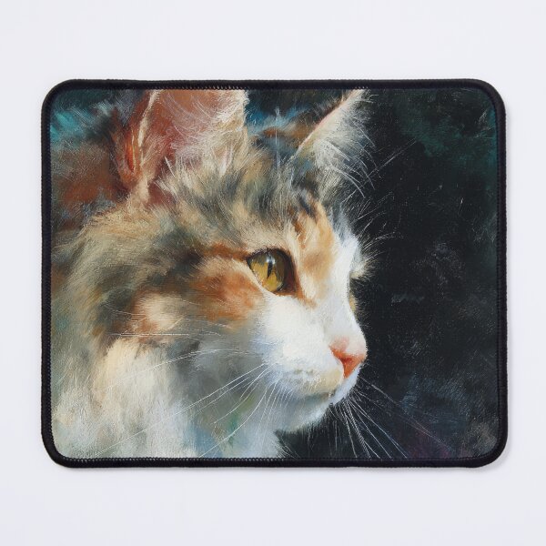Item preview, Classical Calico Cat Oil Painting Portrait designed and sold by Paolo-Bandal.