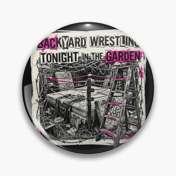 Item preview, Backyard Wrestling Punk Rock Flyer Xerox Art designed and sold by DuckOddity.