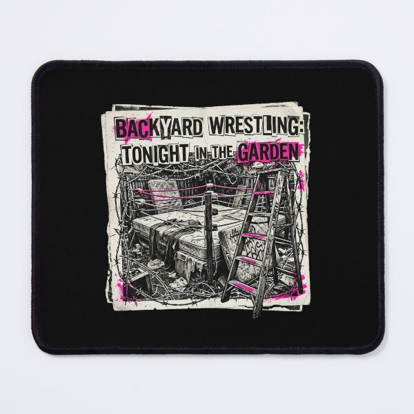 Item preview, Backyard Wrestling Punk Rock Flyer Xerox Art designed and sold by DuckOddity.