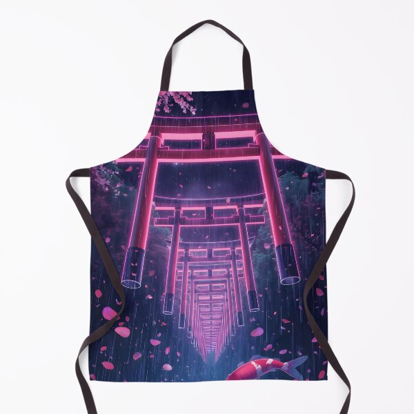 Item preview, Neon Torii Ascent - Cyberpunk Floating Torii Gates designed and sold by UnRealS.