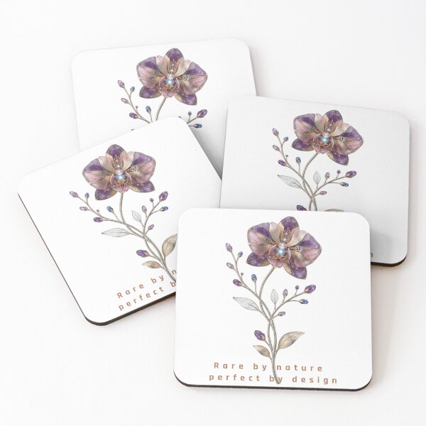 Item preview, Cyber Orchid: The Nineteenth Star Exotic Bloom designed and sold by CalmFrameArt.