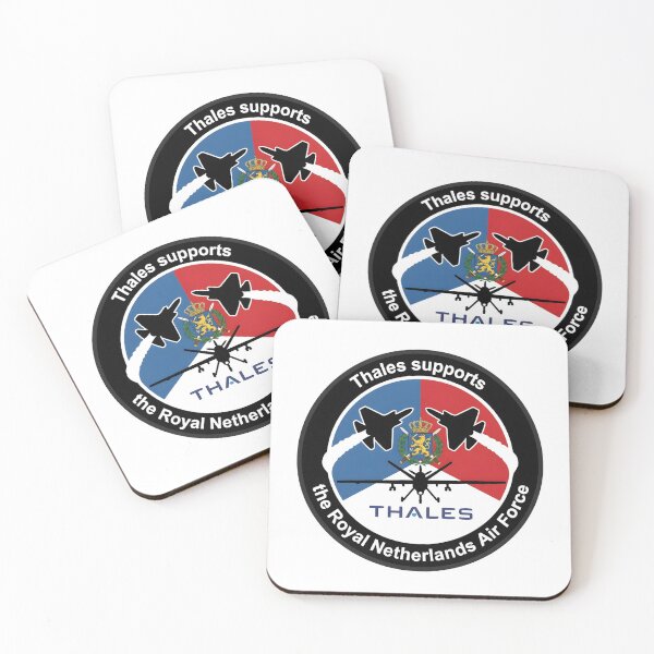 Item preview, Thales Support for the Royal Netherlands Air Force Commemorative Emblem designed and sold by CharlieDesings.