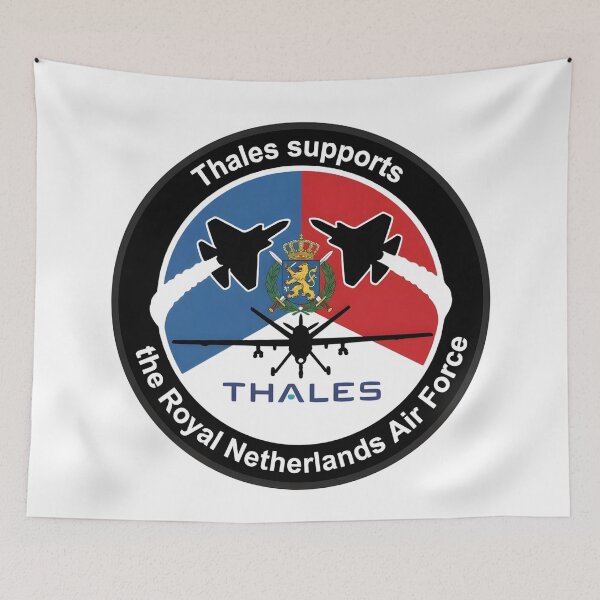 Item preview, Thales Support for the Royal Netherlands Air Force Commemorative Emblem designed and sold by CharlieDesings.