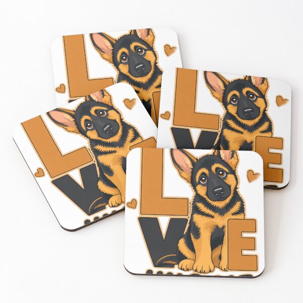 Item preview, LoveHugMe–GermanShepherdPuppy designed and sold by ShirtsUp-Lane.