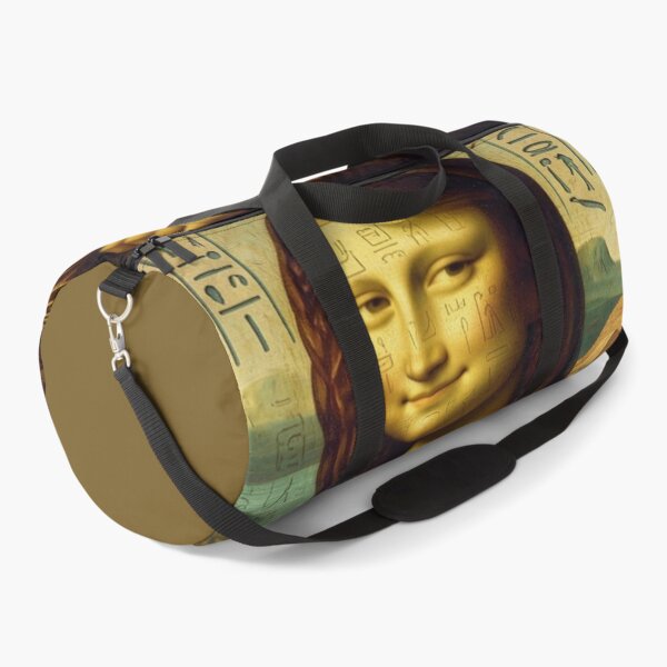 Item preview, Mona Lisa Portrait in Ancient Egyptian Hieroglyphic Art Style designed and sold by FotoworldEdel.