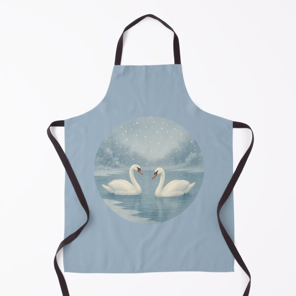 Item preview, Graceful Swans in Snow designed and sold by ChirpInc.