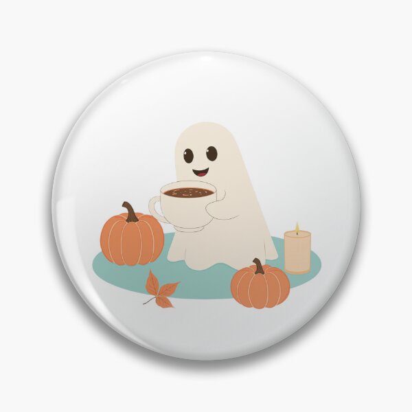 Item preview, The ghost drinks cocoa designed and sold by AillustriaAK.