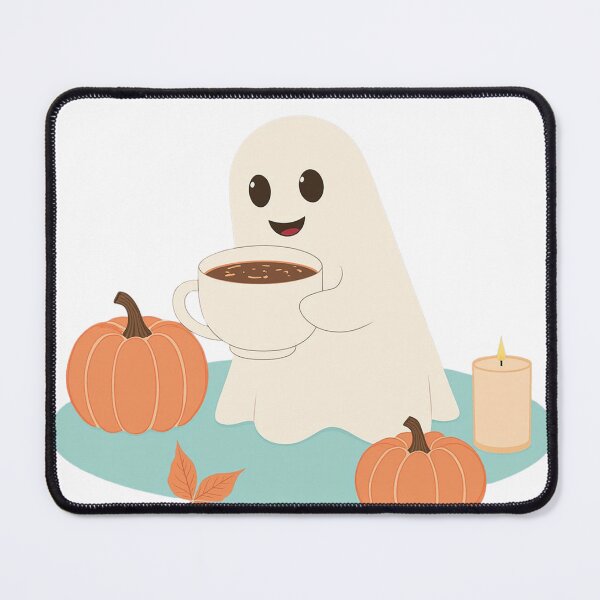 Item preview, The ghost drinks cocoa designed and sold by AillustriaAK.