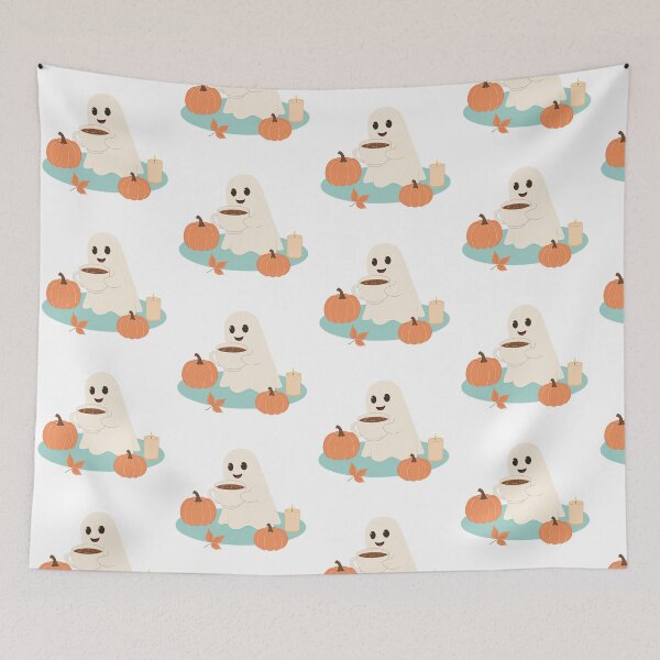 Item preview, The ghost drinks cocoa designed and sold by AillustriaAK.