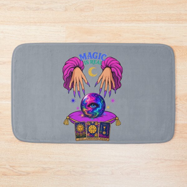 Item preview, Magic Is Real Tarot Crystal Ball with Mystic Hands Aesthetic T-Shirt designed and sold by Aimetoi.
