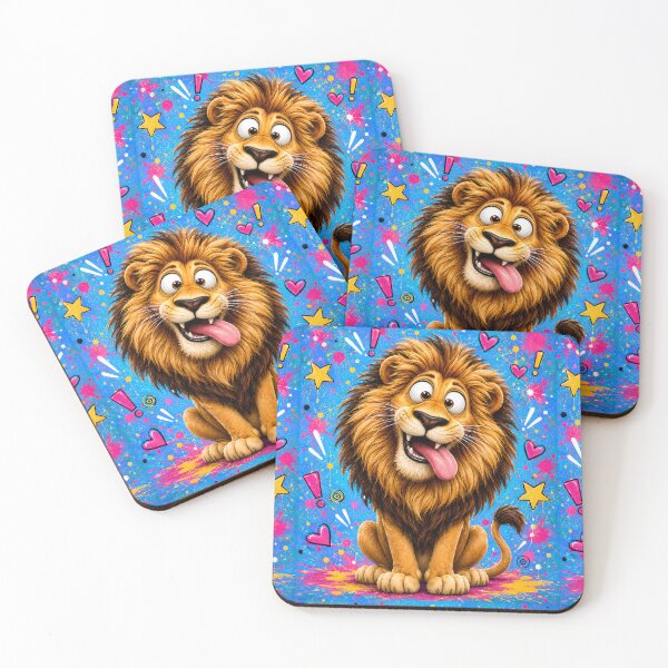 Item preview, Goofy Cartoon Lion Splash Art designed and sold by Rohan132.