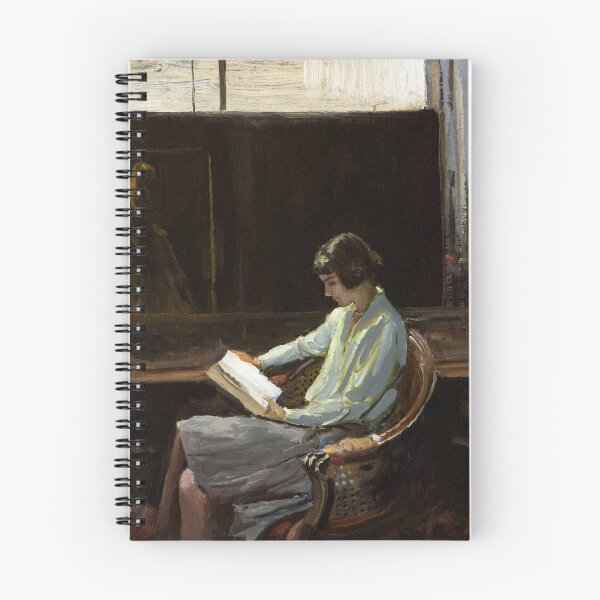 Item preview, Alice by John Lavery -  Vintage Oil Painting Reading Woman for Book Lovers designed and sold by RickE.