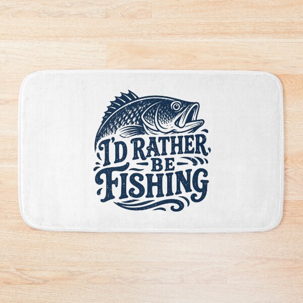 Item preview, I’d Rather Be Fishing Vintage Bass  designed and sold by American Spirit.