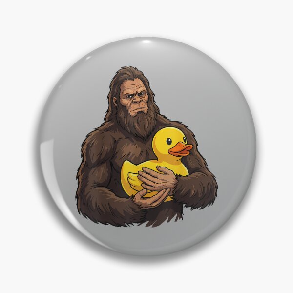 Item preview, Bigfoot Holding Rubber Duck designed and sold by mjohnson9.