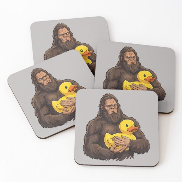 Item preview, Bigfoot Holding Rubber Duck designed and sold by mjohnson9.