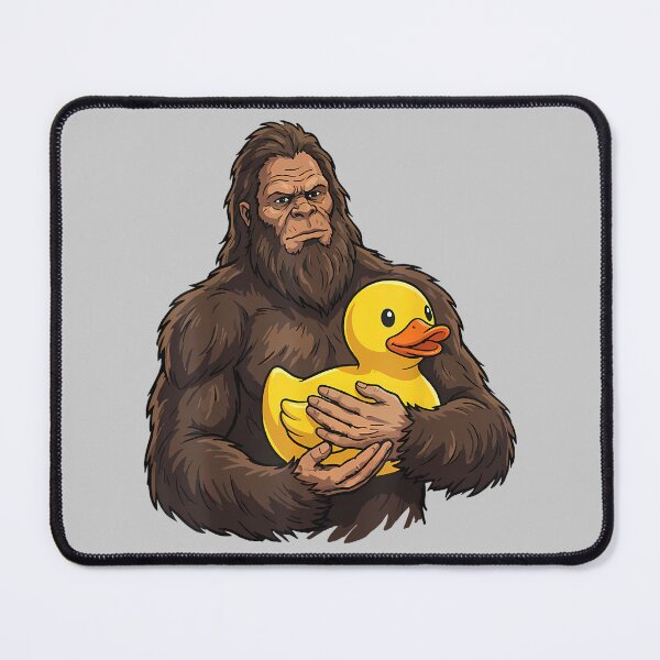 Item preview, Bigfoot Holding Rubber Duck designed and sold by mjohnson9.