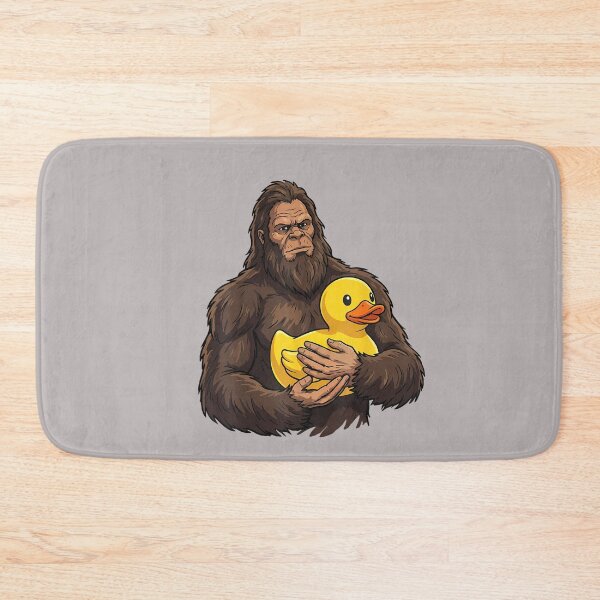 Item preview, Bigfoot Holding Rubber Duck designed and sold by mjohnson9.