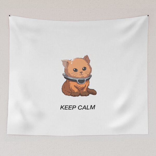 Item preview, Keep calm kitty designed and sold by Catticore.