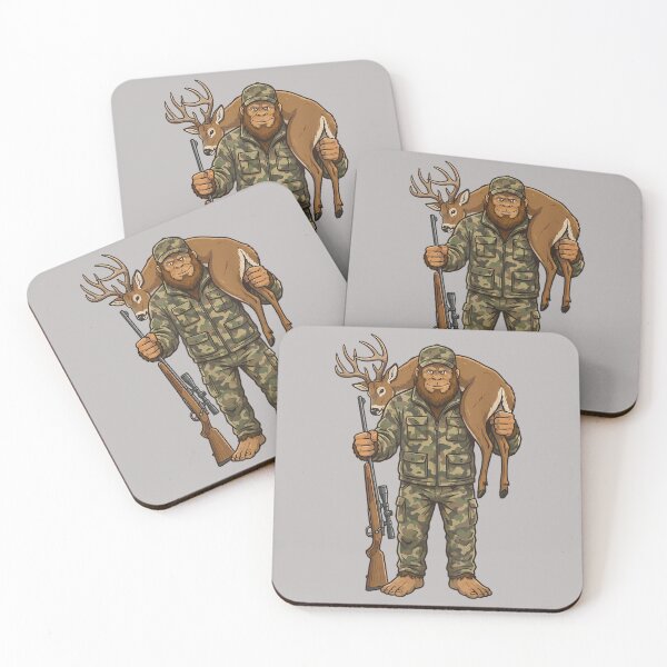 Item preview, Bigfoot Hunter Sasquatch Deer Hunting designed and sold by mjohnson9.