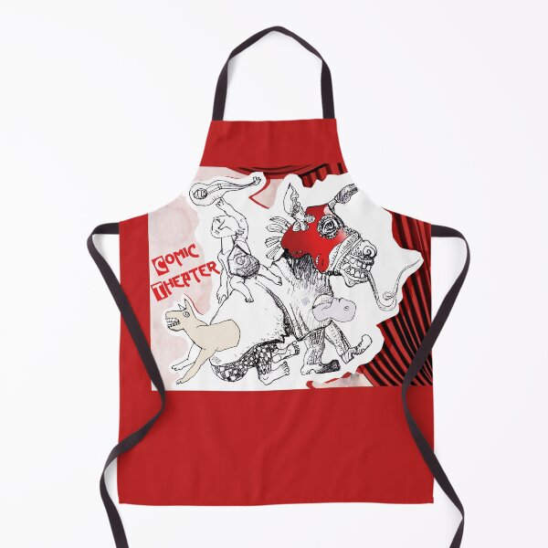 Item preview, Comic Theater With Circus Horse, Clowns, Dog, Singer (Drawing by ACCI)  designed and sold by VanyssaGraphics.