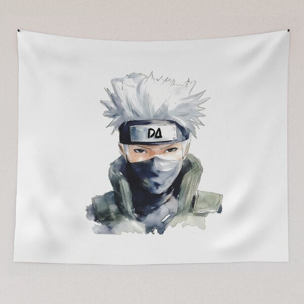 Item preview, Watercolor Ninja Sensei Portrait Artistic Anime Character Illustration designed and sold by DesignArtist.ia.