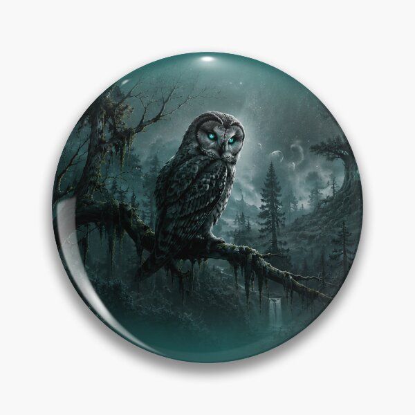 Item preview, Owly owl designed and sold by wrongwaydogzart.