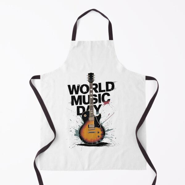 Item preview, Electric Guitar - World Music Day designed and sold by Art-Arcade6.
