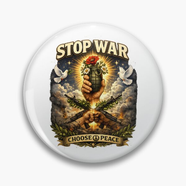 Item preview, Stop War Choose Peace T-Shirt designed and sold by DCdigitalgrowth.