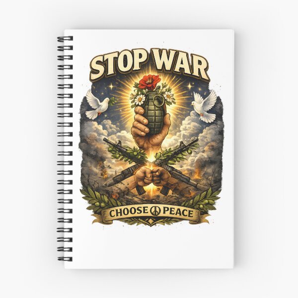 Item preview, Stop War Choose Peace T-Shirt designed and sold by DCdigitalgrowth.