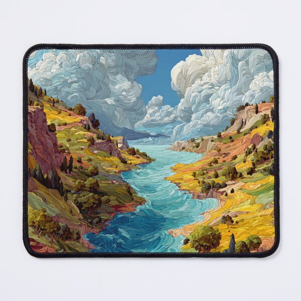 Item preview, River Covered by Clouds designed and sold by Rhapsody And Soul.