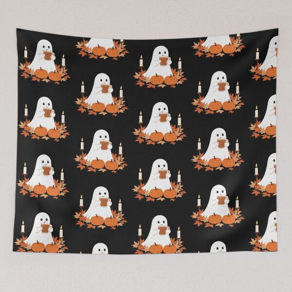 Item preview, The ghost drinks cocoa designed and sold by AillustriaAK.