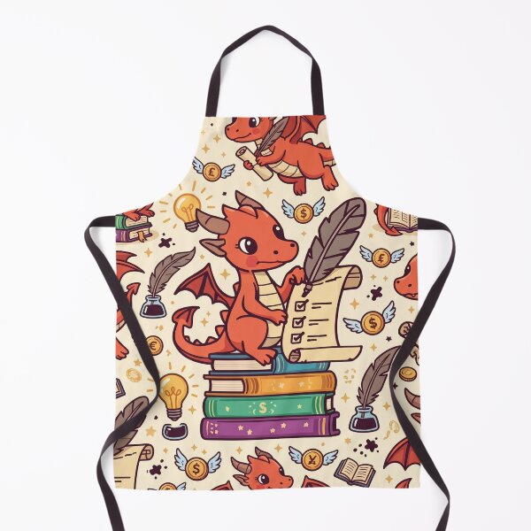 Item preview, The Scholar Dragon: Master of Productive Quests designed and sold by MarkRemarkable.