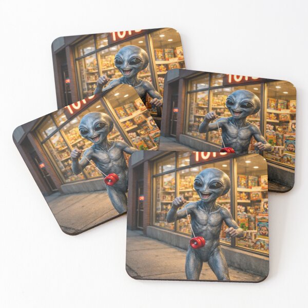 Item preview, Alien Playing with a Yoyo designed and sold by Halifaxartguy.