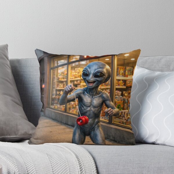 Item preview, Alien Playing with a Yoyo designed and sold by Halifaxartguy.