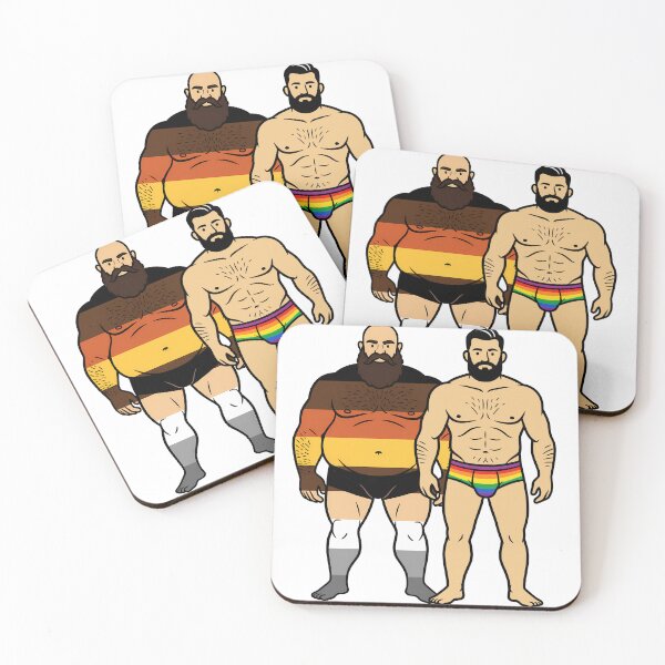 Item preview, Two Bears, One Pride! designed and sold by Black Rainbow Studios.